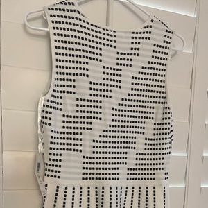 NWT Eliza J Dresses, M, White and black